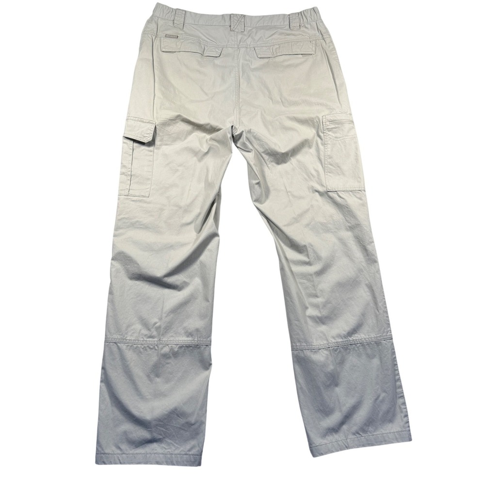 Y2K Columbia Cargo Pants Outdoor Hiking Travel‎ Utility Khaki Tall LT Gorpcore - Picture 2 of 8
